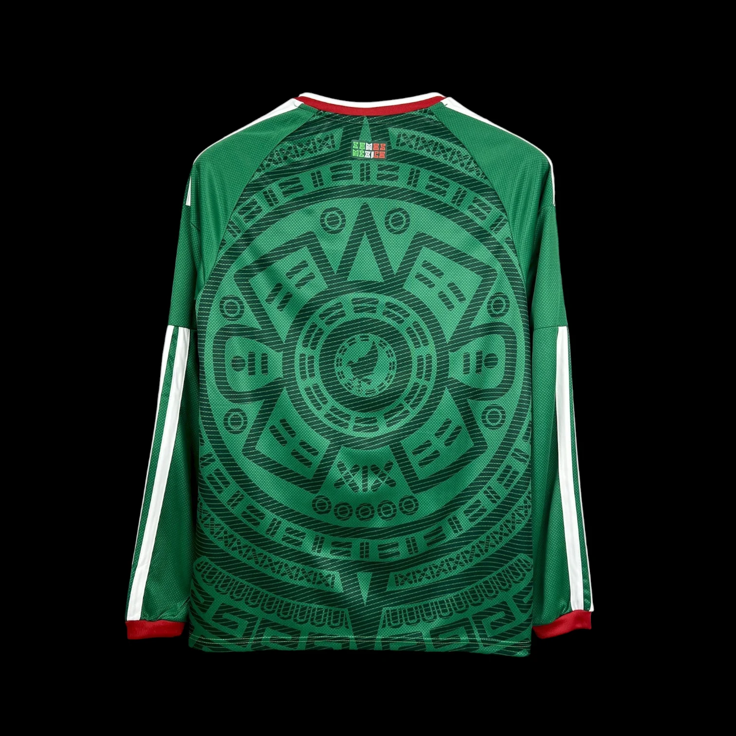 Vue arrière Mexique Maillot Domicile Manches Longues 2627